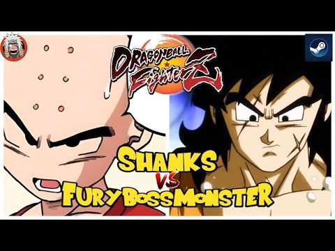 DBFZ Shanks vs FuryBossMonster (Krillin, Yamcha, A16) Vs (Baby2, Ginyu, Hit)