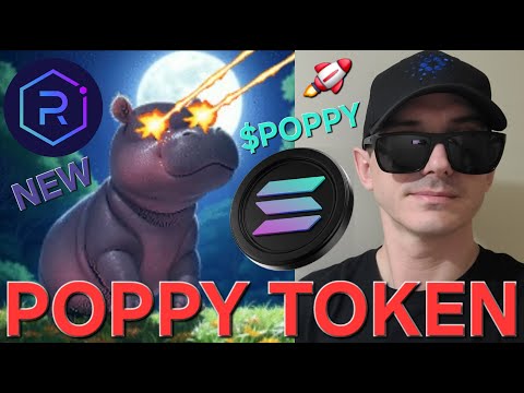 $POPPY - POPPY TOKEN CRYPTO COIN HOW TO BUY PYGMY HIPPO MEMECOIN ZOO SOLANA RAYDIUM SOL JUPITER MEME