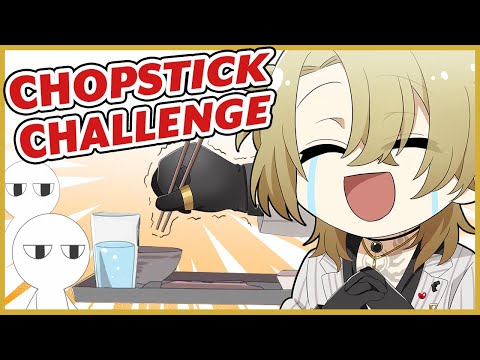 Luca tried to hide his Japanese Food Struggle (Luxiem NIJISANJI EN VTuber Moments)