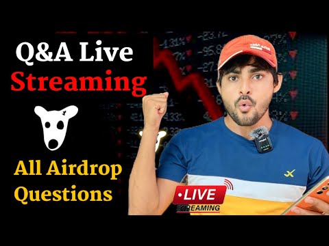 Crypto Wala Dost is live🔴 Q&A Dogs Airdrop Listing ,Hamster Kombat | Openex Listing ,Memefi Listing