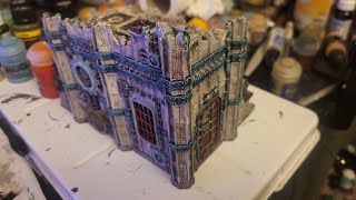 Live Hobby Hangout painting kill team terrain #warhammer #40k like and sub please 😀