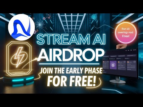 Stream AI Airdrop: Run an Extension Node and Join the Early Phase for Free Now