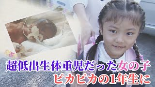 「出生時はランドセルと同じ31センチ」超低出生体重児だった女の子がピカピカの1年生に