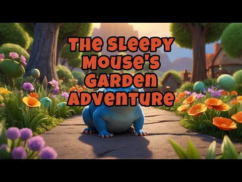 The Sleepy Mouse's Garden Adventure🌙Bedtime Stories for Kids | 睡前故事 | 愛睏老鼠的花園冒險