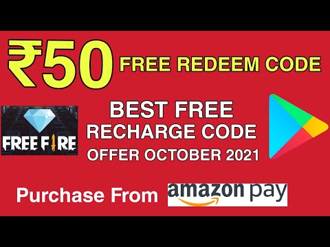 ₹50 free redeem code 🔥| Get flat ₹50 Recharge Code for free - October month Amazon Pay Offer 2021