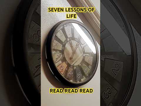 Seven Lessons of LIFE #stay #strong #life #is #precious #read #choose #best #friends #youtube #ksa