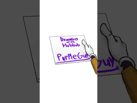 Drawing With Hubbub: Purple Guy|#2danimation #speedpaint #purpleguy #williamafton #fnaf #oc