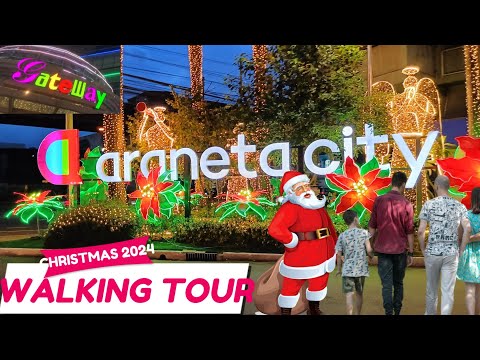 ARANETA CITY CUBAO NIGHT CHRISTMAS WALK TOUR 2024 🇵🇭