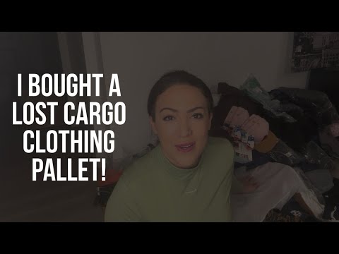 I Bought a Lost Cargo Clothing Pallet! GIANT FASHION HAUL!