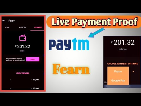 Live Payment Proof  of Fearn. || Daily Paytm cash ||