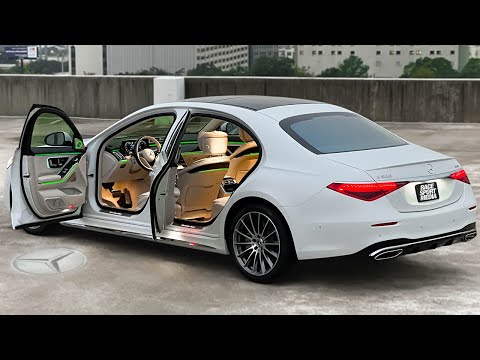 2024 Mercedes S Class S580 V8 - Sound, Interior and Exterior