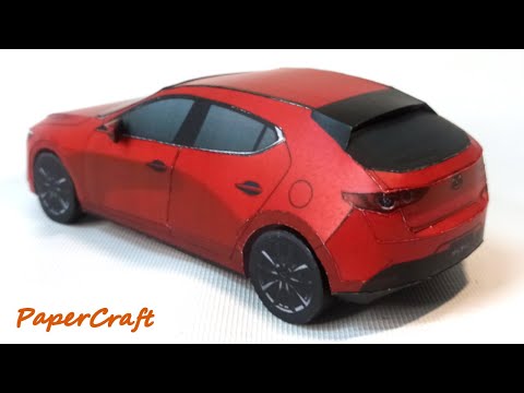 Mazda 3 papercraft