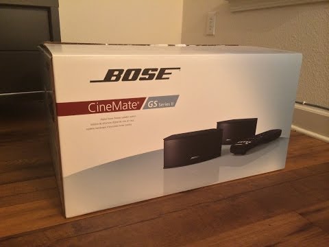 BOSE CineMate GS Series II Review