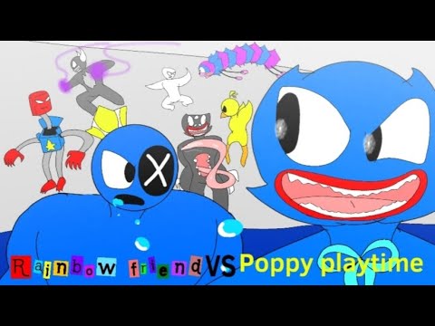 Rainbow friends vs Poppy playtime part 7