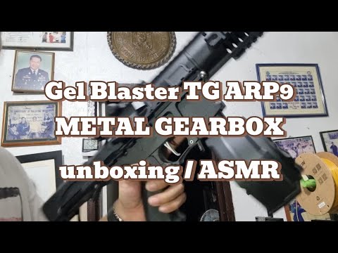 TG ARP9 Gel Blaster Metal Gearbox Unboxing ASMR