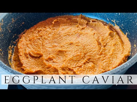 DELICIOUS Eggplant Caviar Dip Recipe You'll LOVE! | Low in Calories