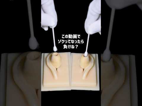 この動画でゾクってなったら負けね。どこまで見れる？ #asmr #shorts