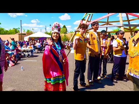 A Weekend at Gathering of Nations - Opening Day - Friday April 2024  Powwow - Albuquerque New Mexico