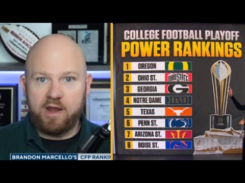 Brandon Marcello's College Football Playoff rankings: Oregon remains the team to beat; Georgia No.3