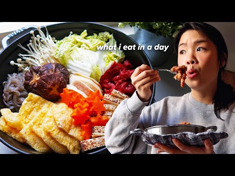 what i eat in a day (winter comfort foods)