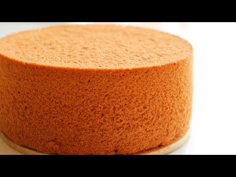 Chocolate Chiffon Cake 巧克力戚风蛋糕