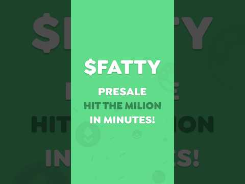 Don't miss the #FATTY token presale at the lowest price! 💸 Step into the $FATTY ecosystem now! 🔥