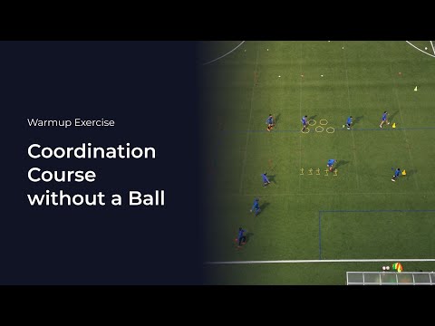 Coordination Course without a Ball | Soccer Coaching Drill