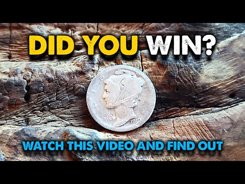 Did You Win This 1919 Mercury Dime? Watch This Video & Find Out! #metaldetecting