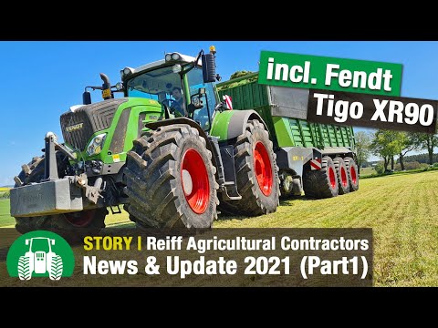 Reiff Agricultural Contractors: New Machinery & Updates 2021 (Fendt Tigo, Claas Jaguar and More)