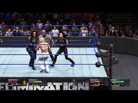 WWE 2K20 - Natalya & Beth Phoenix Vs Nia Jax & Tamina