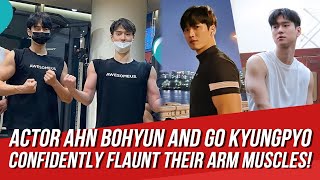 Actors Ahn Bohyun and Go Kyungpyo Show off Toned-up Muscles After Their Workout Session