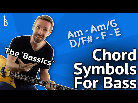 How To Read Chord Symbols For Bass (1/3): The ‘Bassics’