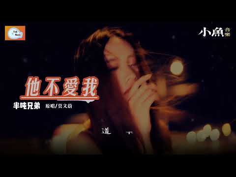 他不爱我 - 半吨兄弟 | 原唱 - 莫文蔚 | 在小鱼听好歌 | Fish Music | 动态歌词/Lyrics