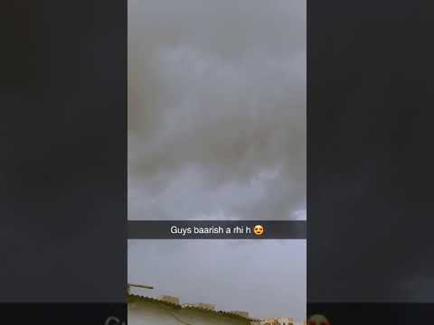 Barish scene WhatsApp status, kaho ik din #barishstatus