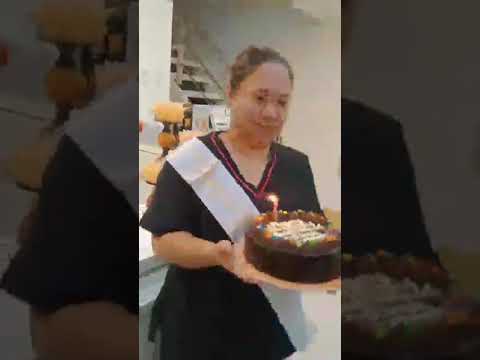 Happiest and a blessed birthday to you momshie elvie #shortsvideo #enjoylife #viralvideo #goodvibes