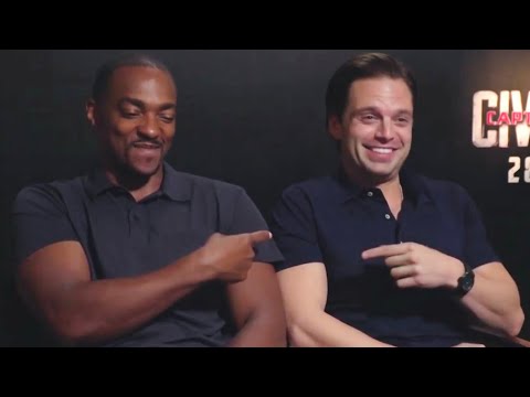 Proofs that Sebastian Stan and Anthony Mackie share exactly【1】 brain cell