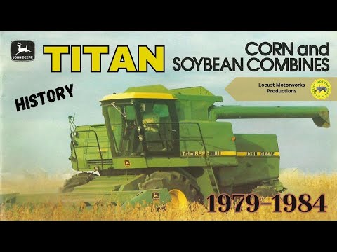 John Deere Titan Combines