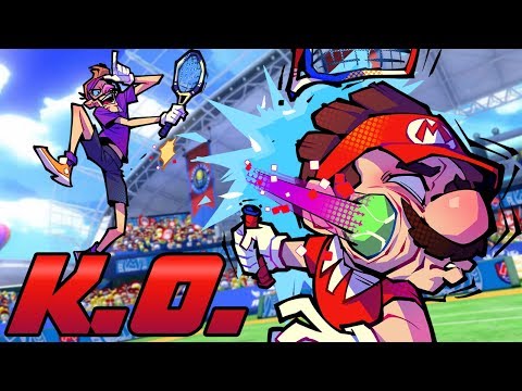 MTA - "K.O. EVERYONE IN TOURNAMENT!" (Mario Tennis Aces)