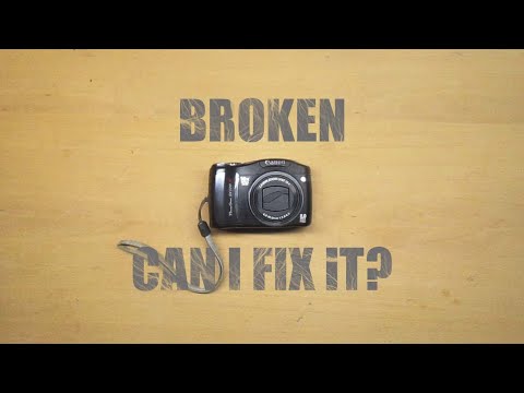 Repair of Canon Powershot SX100IS