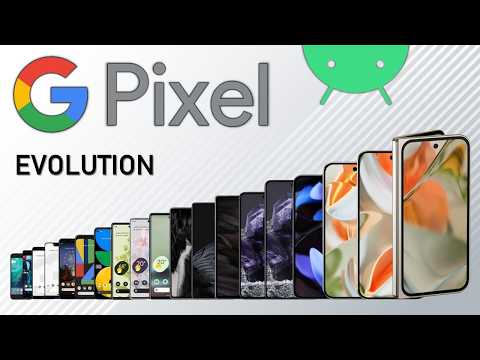 Evolution of Google Pixel (2016 - 2024)