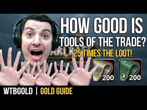 Tools of the Trade Tailoring is Nuts! (Drop Rate Testing)