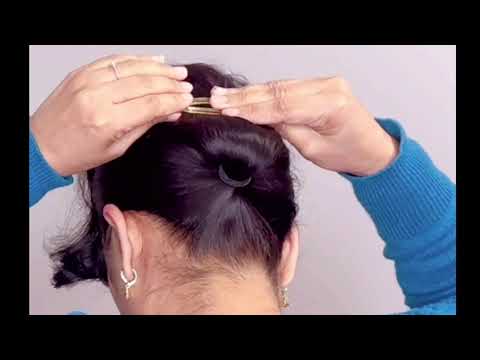 2 self bun hairstyles that you can make it last minute | Easy hairstyle #hair #hairstyle #hairstyles