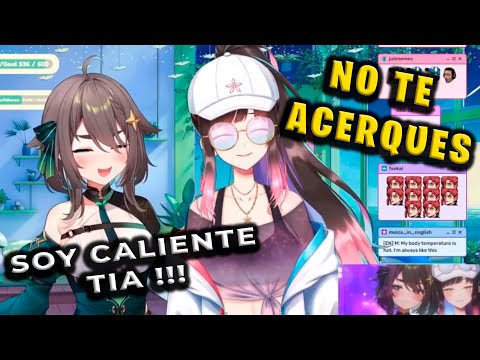 Cuando tu amiga nació con mucha temperatura ( ͡° ͜ʖ ͡°)  | Hanna Yomeguri clip #vtubercortes