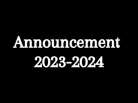 Announcement: Thoughts On 2023 & Looking Forward Into 2024