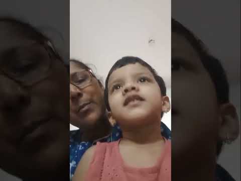 Aarohi with Ajji /ammamma ❤️