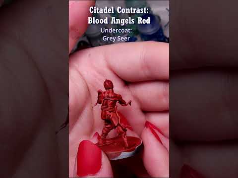 Blood Angels Red - Contrast Paint Appearance