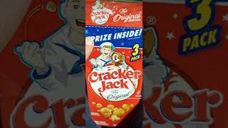 Cracker Jack's Vintage Since 1960's  Childhood Snacks 👌 😍 😋 #shorts