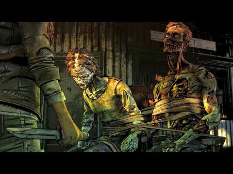 Clementine Kills Sweet Walker Couple (Telltale Walking Dead Final Season 4)