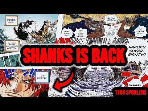 SHANKS IS AT EGGHEAD !?! One Piece Chapter 1106