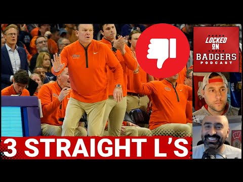 Wisconsin Badgers and Illinois Fighting Illini basketball game reaction.